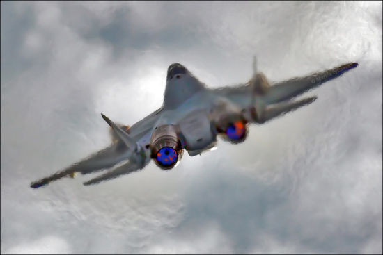 Máy bay chiến đấu tàng hình thế hệ thứ năm T-50 do Nga chế tạo