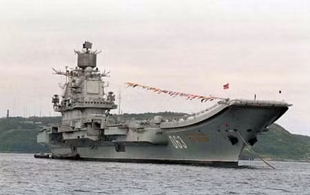 Admiral Kuznesov. Ảnh: Internet