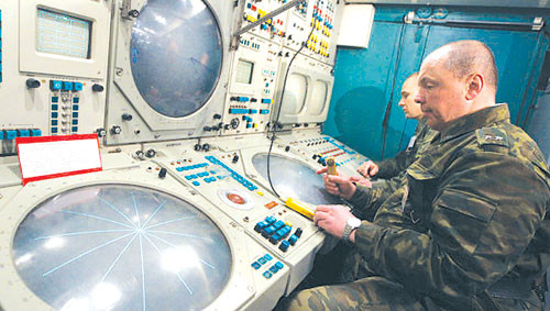 Trạm radar ở Kaliningrad (Nga) sẵn sàng giám sát tên lửa được phóng từ châu Âu và khu vực Bắc Đại Tây Dương. Ảnh: RIA Novosti