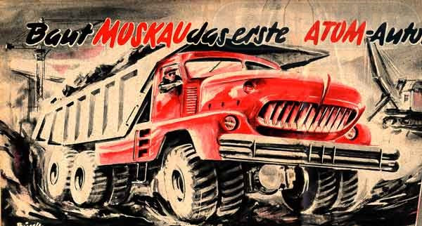 Xe chạy năng lượng nguyên tử của Liên Xô Xe chạy năng lượng nguyên tử của Liên Xô