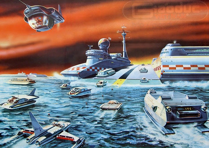 Ý tưởng xây dựng hệ thống siêu vận tải trên biển của Đức. Ý tưởng xây dựng hệ thống siêu vận tải trên biển của Đức.