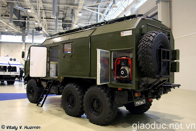 Xe cứu thương AP-2 lắp trên khung gầm xe tải KAMAZ-43144 Xe cứu thương AP-2 lắp trên khung gầm xe tải KAMAZ-43144