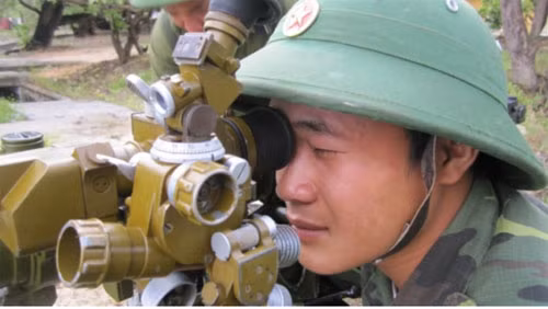 Binh nhất Cao Bá Toản, pháo thủ số 1 luyện tập