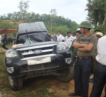 Hiện trường vụ tai nạn làm 2 kiểm lâm thuộc Chi cục Kiểm Lâm Hà Tĩnh tử vong Hiện trường vụ tai nạn làm 2 kiểm lâm thuộc Chi cục Kiểm Lâm Hà Tĩnh tử vong