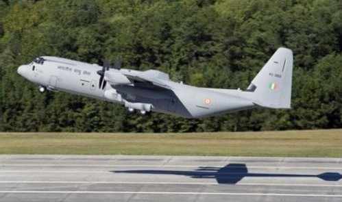 Máy bay vận tải C-130J Super Hercules của Không quân Ấn Độ Máy bay vận tải C-130J Super Hercules của Không quân Ấn Độ