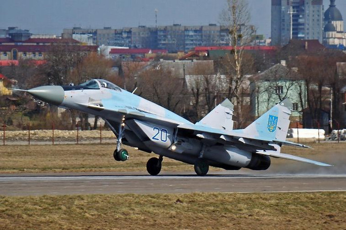 Máy bay chiến đấu MiG-29 Không quân Ukraine Máy bay chiến đấu MiG-29 Không quân Ukraine