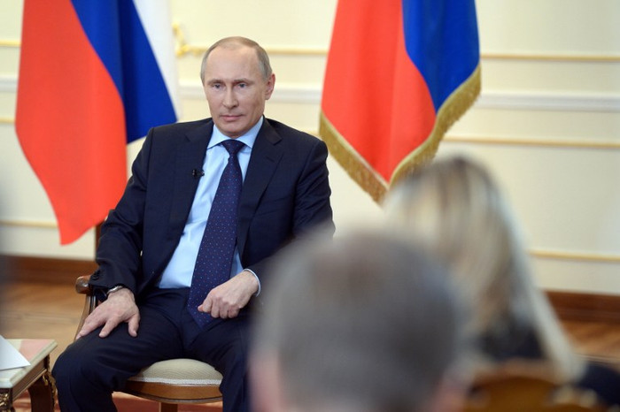 Tổng thống Nga Vladimir Putin tại cuộc họp báo Tổng thống Nga Vladimir Putin tại cuộc họp báo
