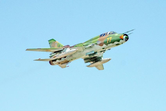 Máy bay chiến đấu Su-17 của Không quân Ukraine Máy bay chiến đấu Su-17 của Không quân Ukraine