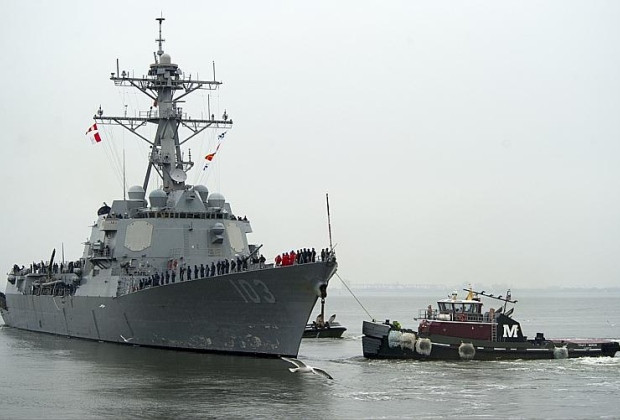 Tàu khu trục tên lửa USS Truxtun DDG 103, Hạm đội 6, Hải quân Mỹ