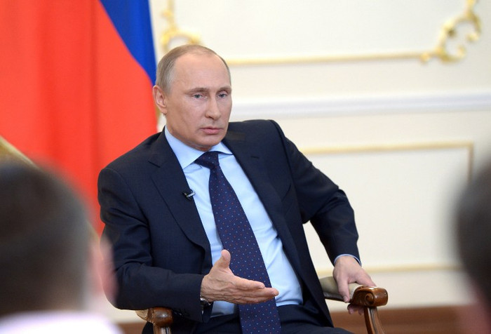 Tổng thống Nga Vladimir Putin tại cuộc họp báo Tổng thống Nga Vladimir Putin tại cuộc họp báo