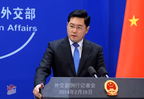 Người phát ngôn Bộ Ngoại giao Trung Quốc Tần Cương