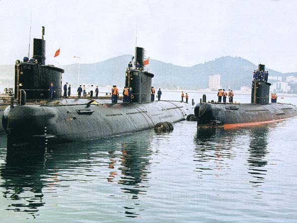 Tàu ngầm thông thường lớp Minh Type 035G, Hải quân Trung Quốc (ảnh tư liệu) Tàu ngầm thông thường lớp Minh Type 035G, Hải quân Trung Quốc (ảnh tư liệu)