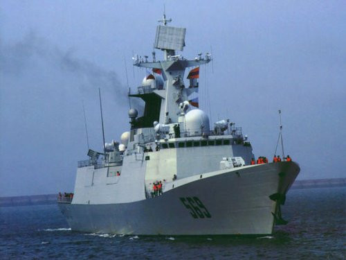Tàu khu trục Ngọc Lâm số hiệu 569 Type 054A, Hạm đội Nam Hải, Hải quân Trung Quốc Tàu khu trục Ngọc Lâm số hiệu 569 Type 054A, Hạm đội Nam Hải, Hải quân Trung Quốc