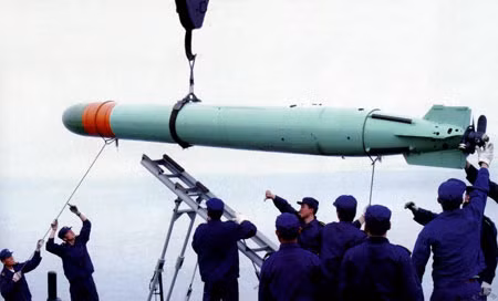 Một loại ngư lôi hạng trung của Hải quân Trung Quốc.