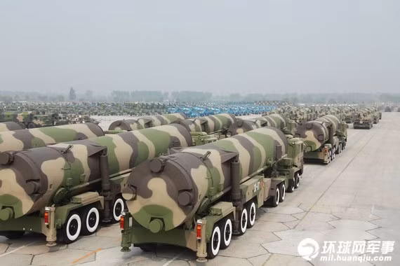 Tên lửa hạt nhân DF-31A của quân đội Trung Quốc