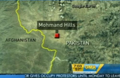 Khu vực bộ lạc Mohmand nằm giáp biên giới Afghanistan, nơi bị NATO không kích Khu vực bộ lạc Mohmand nằm giáp biên giới Afghanistan, nơi bị NATO không kích