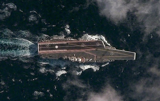 Tàu sân bay Varyag chạy thử lần hai