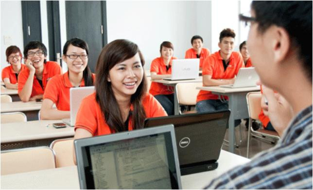 Sinh viên học trong Trường Đại học FPT, đây là một trong những trường ngoài công lập có vị thế cao về chất lượng đào tạo. Ảnh nhà trường cung cấp. Sinh viên học trong Trường Đại học FPT, đây là một trong những trường ngoài công lập có vị thế cao về chất lượng đào tạo. Ảnh nhà trường cung cấp.