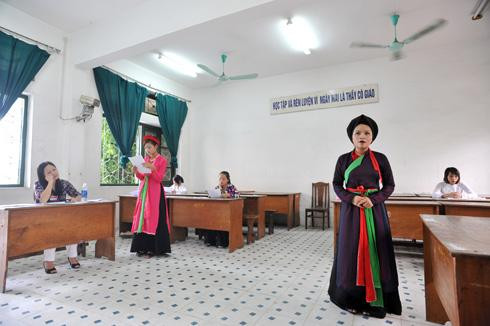 Có thêm 30 ngành nghệ thuật được tuyển sinh trở lại. Ảnh Hoàng Hà