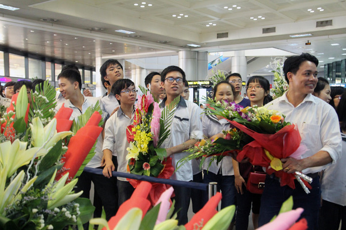 Đoàn Olympic Sinh học quốc tế trượt Huy chương vàng đáng tiếc ảnh 1 Đoàn Olympic Sinh học quốc tế trượt Huy chương vàng đáng tiếc ảnh 1