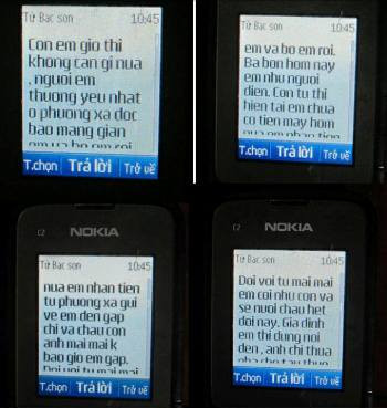 Sau nhiều ngày mất tích đến ngày 23/9 nghi can Sơn bất ngờ nhắn tin cho mẹ nạn nhân Tú để phủ nhận toàn bộ việc Sơn hành hạ cháu Tú.