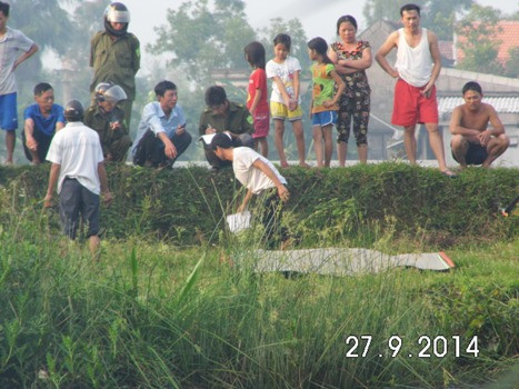 Địa điểm nơi người dân phát hiện thi thể bà Hồng Địa điểm nơi người dân phát hiện thi thể bà Hồng