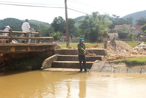 Địa điểm nơi người dân phát hiện xác chị Linh tại Kênh nước N2