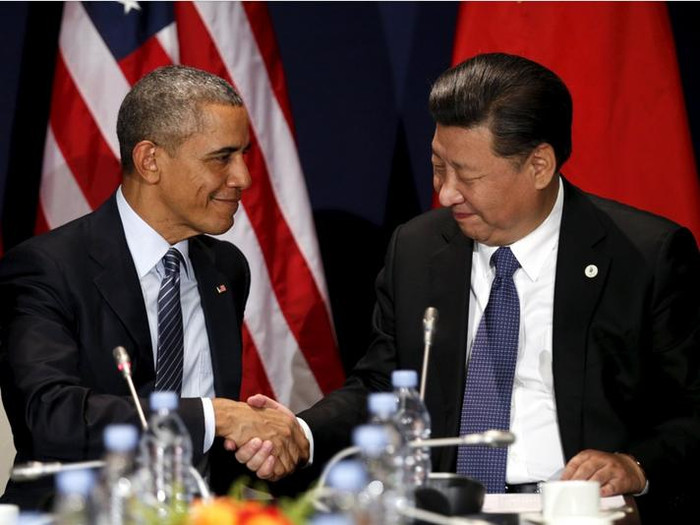Tổng thống Mỹ Barack Obama và người đồng cấp Trung Quốc - Tập Cận Bình Tổng thống Mỹ Barack Obama và người đồng cấp Trung Quốc - Tập Cận Bình