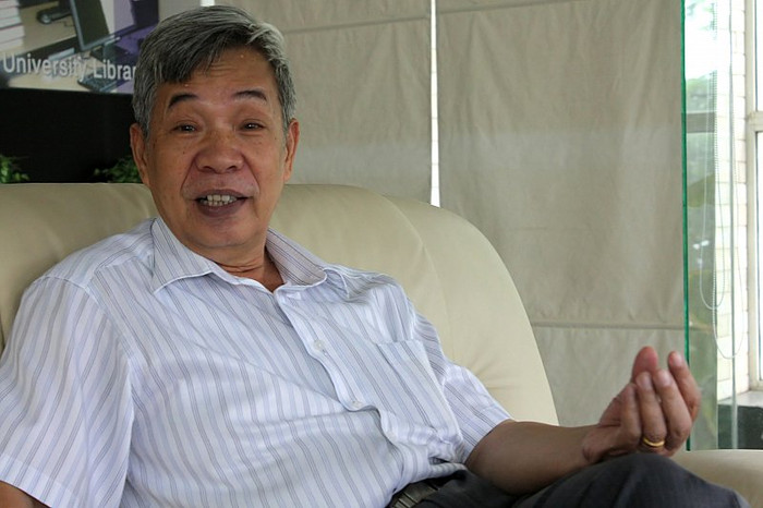 Ông Nguyễn Hữu Đăng, Phó hiệu trưởng trường ĐH Thăng Long cho rằng, cách nhìn nhận của xã hội cần thay đổi về các trường ĐH, CĐ NCL, vì thực tế chất lượng đào tạo, mức đóng góp nguồn nhân lực của hai sinh viên là như nhau. Ảnh Xuân Trung