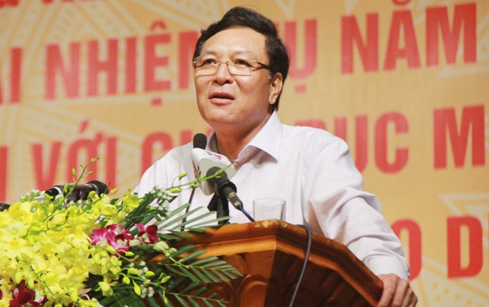 Bộ trưởng Phạm Vũ Luận tin tưởng vào sự phối hợp của AVUC và Bộ GD&amp;ĐT.