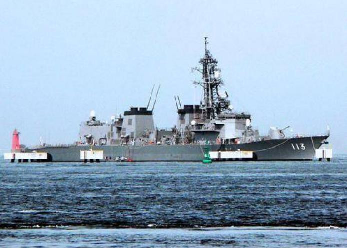 Tàu hộ vệ Sazanami DD-113 Lực lượng Phòng vệ Biển Nhật Bản