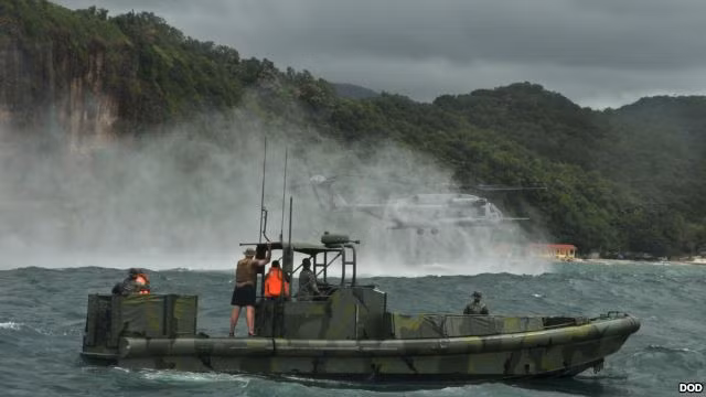 Mỹ và Philippines tổ chức diễn tập quân sự liên hợp năm 2013 (ảnh tư liệu)