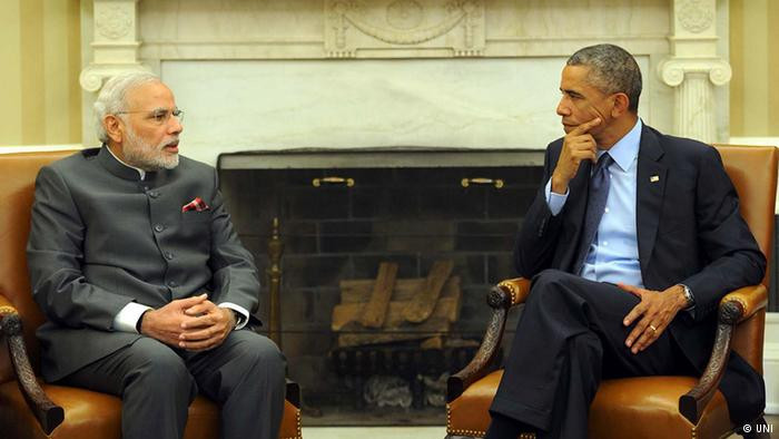 Thủ tướng Ấn Độ Narendra Modi và Tổng thống Mỹ Barack Obama Thủ tướng Ấn Độ Narendra Modi và Tổng thống Mỹ Barack Obama