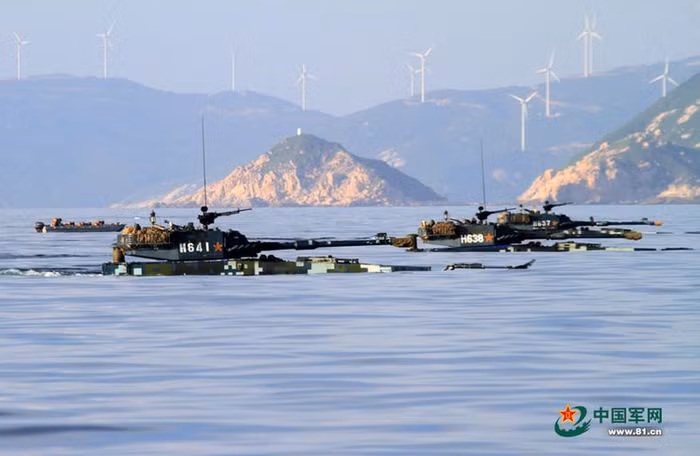 Quân đội Trung Quốc tăng cường năng lực tác chiến đổ bộ phục vụ cho mưu đồ bành trướng biển đảo