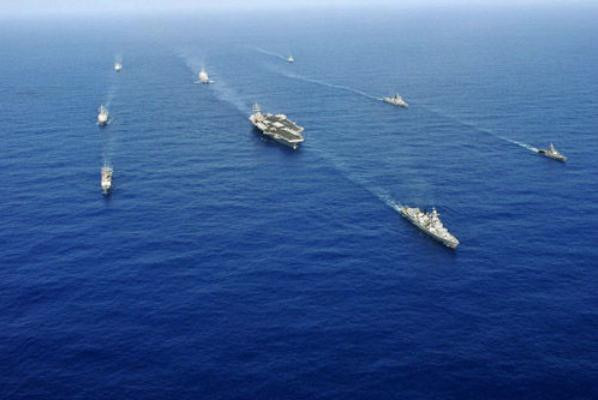 Diễn tập Malabar-2011 giữa Mỹ-Ấn Diễn tập Malabar-2011 giữa Mỹ-Ấn