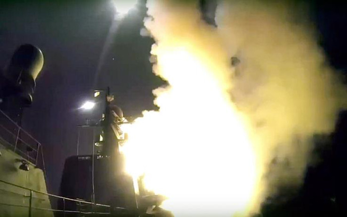 Hải quân Nga bắt đầu hành động tấn công IS Hải quân Nga bắt đầu hành động tấn công IS