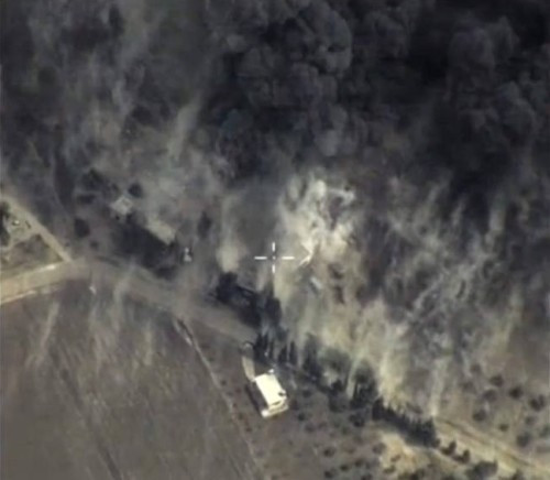 Nga không kích IS ở Syria