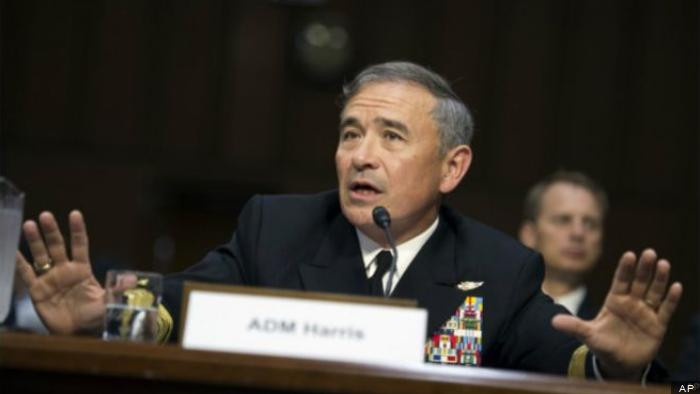 Tư lệnh Bộ Tư lệnh Thái Bình Dương Quân đội Mỹ, Đô đốc Harry B Harris được cho là sắp thăm Trung Quốc Tư lệnh Bộ Tư lệnh Thái Bình Dương Quân đội Mỹ, Đô đốc Harry B Harris được cho là sắp thăm Trung Quốc