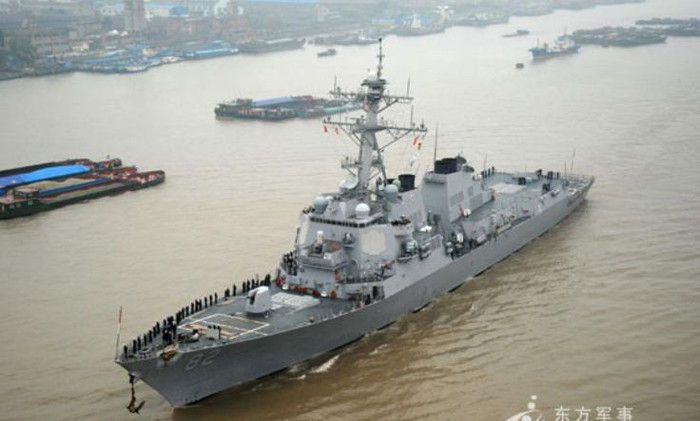 Tàu khu trục tên lửa USS Lassen DDG-82 Hải quân Mỹ Tàu khu trục tên lửa USS Lassen DDG-82 Hải quân Mỹ