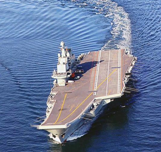 Tàu sân bay Liêu Ninh, Hải quân Trung Quốc Tàu sân bay Liêu Ninh, Hải quân Trung Quốc