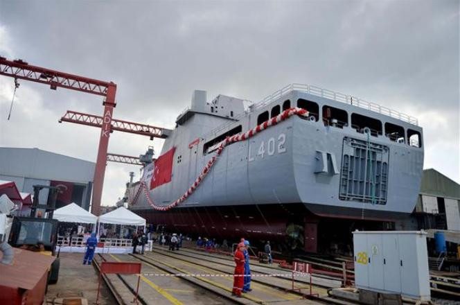 Tàu đổ bộ xe tăng Bayraktar Thổ Nhĩ Kỳ