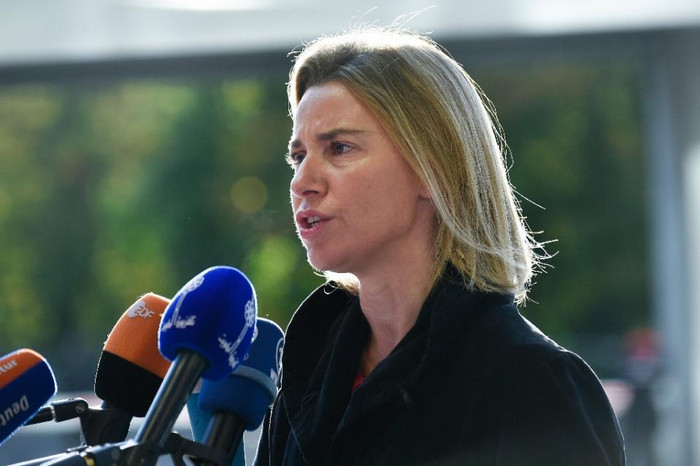 Đặc phái viên ngoại giao EU Federica Mogherini Đặc phái viên ngoại giao EU Federica Mogherini
