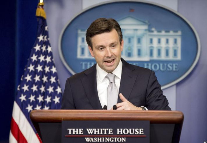 Người phát ngôn Nhà Trắng Mỹ Josh Earnest Người phát ngôn Nhà Trắng Mỹ Josh Earnest