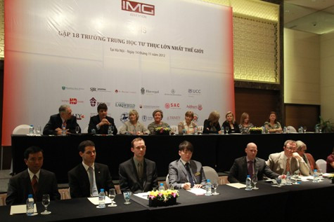 Hội thảo du học Canada tại Hà Nội do Công ty IMG tổ chức với sự hiện diện của đại diện 18 trường phổ thông tư thục Canada. Hội thảo du học Canada tại Hà Nội do Công ty IMG tổ chức với sự hiện diện của đại diện 18 trường phổ thông tư thục Canada.