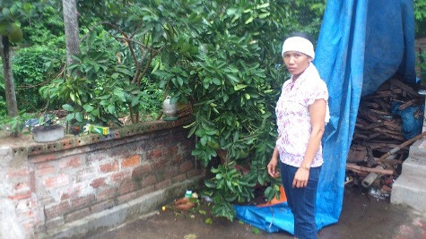 Hiện trường nơi ông Hào bị ngã tử vong Hiện trường nơi ông Hào bị ngã tử vong