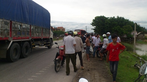 Hiện trường vụ tai nạn Hiện trường vụ tai nạn