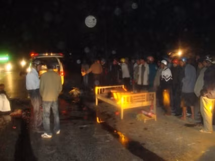 Hiện trường vụ tai nạn Hiện trường vụ tai nạn