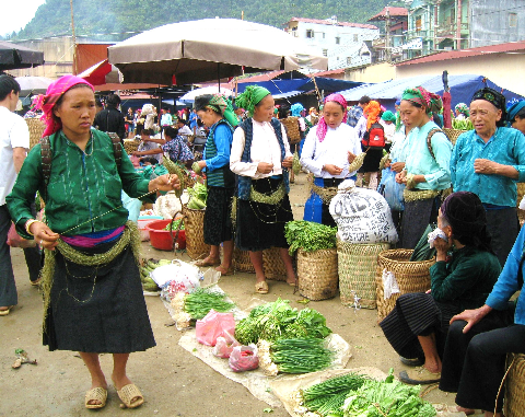 Những đôi tay chăm chỉ - Phụ nữ H'mông thường không để đôi tay ngơi nghỉ, họ se lạnh ngay cả khi đi chợ bán hàng hay mua hàng. Những đôi tay chăm chỉ - Phụ nữ H'mông thường không để đôi tay ngơi nghỉ, họ se lạnh ngay cả khi đi chợ bán hàng hay mua hàng.