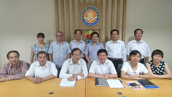 Lãnh đạo hai Hiệp hội trong buổi làm việc chung. Ảnh Xuân Trung