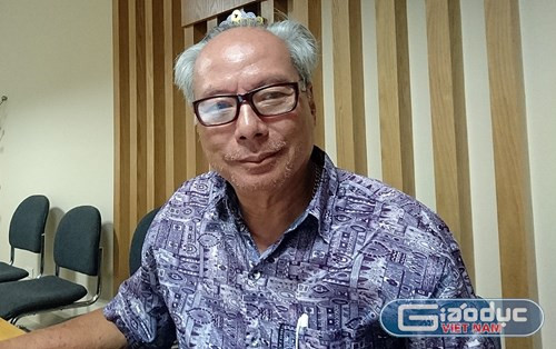 TS. Lê Viết Khuyến. Ảnh Xuân Trung TS. Lê Viết Khuyến. Ảnh Xuân Trung